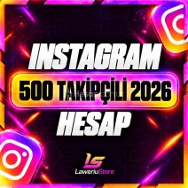 💎(500 TAKİPÇİLİ) 2026 KURULUM FRESH INSTAGRAM HESAP (