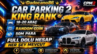 CAR PARKİNG 2 RANDOM KİNG RANK HESAP