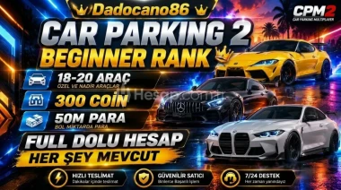 CAR PARKİNG MULTİPLAYER  2 BEGİNNER HESAP