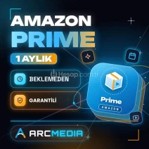 Amazon Prime 1 Ay | Kişiye Özel Profil | 4K UHD