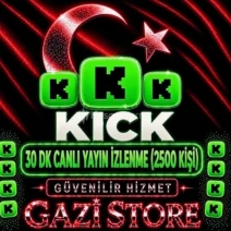 ⭐KİCK 30 DK  CANLI YAYIN İZLEYİCİ (2500 KİŞİ)GARANTİLİ⭐