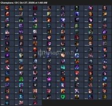 ⭐ TR 244 Level | 131 Şampiyon | 55 Skin | UNRANKED ⭐