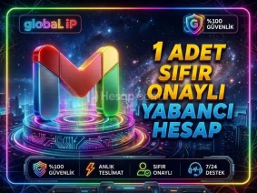 1x GLOBAL IP GMAİL⚡ SIFIR⚡YABANCI