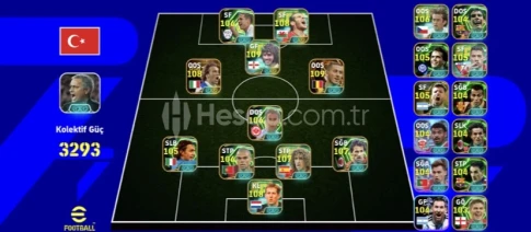 3293 kg 108 delpiero + 109 best + 109 hazard
