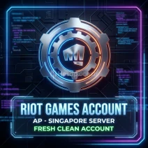Riot Games Sıfır Temiz Hesap | AP - Singapur Sunucusu |
