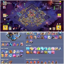 TH18⚡COC |  MAX ÇIRAKLAR + NERDEYSE MAX KÖY 