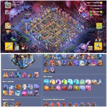 TH18⚡COC | DUVAR HARİÇ MAX KÖY  UYGUN FİYAT
