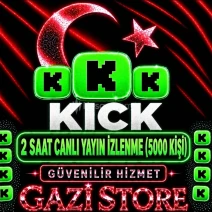 ⭐KİCK 120DK  CANLI YAYIN İZLEYİCİ (5000 KİŞİ)GARANTİLİ⭐