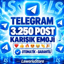 💎(GARANTİLİ) 3250 OLUMLU POST EMOJİ TEPKİSİ + İZLENME