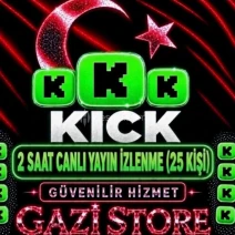 ⭐KİCK 120 DK  CANLI YAYIN İZLEYİCİ (25 KİŞİ)GARANTİLİ⭐