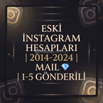 ESKI INSTAGRAM HESAPLARI | 2014-2024 | 1-5 GÖNDERİLİ