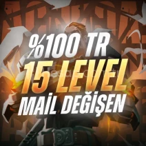 ⭐%100 TR 15 LEVEL MAİL DEĞİŞEN HESAP⭐