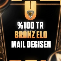 %100TR BRONZ GARANTİ MAİL DEĞİŞEN HESAP VİP