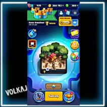 ⭐10500 Kupa 18 Evrim + 6 Kahraman CR Hesabı ⭐