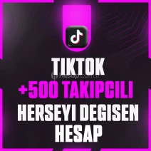 ⭐TİKTOK HERŞEYİ DEĞİŞEN +500 TAKİPÇİLİ HESAP⭐