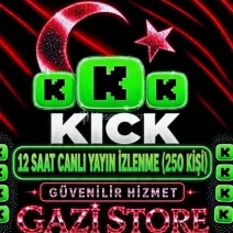 ⭐KİCK 12 SAAT CANLI YAYIN İZLEYİCİ (250 KİŞİ)GARANTLİ⭐