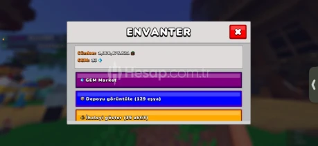 Block Legends 1 milyon dinar işlemi