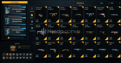 🔥 Zula T-9 Şampiyon Rozetli | [+7 Silahlı |Full Hesap