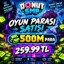 🍩 DONUT SMP  500M💸 ( EN UYGUN )