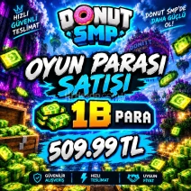 🍩 DONUT SMP  1B MONEY 💸( EN UYGUN )