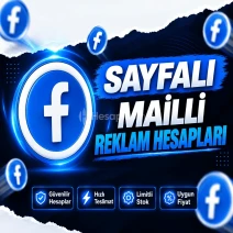 ⭐ Sayfalı + Mailli Facebook Reklam Hesapları