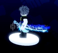 ⭐ Dual Aetherial Azure Katana - Blade Ball ⭐ SİTEDE TEK