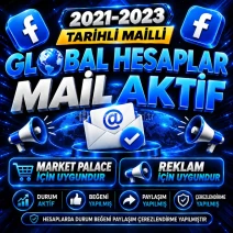 2021-2023 TARİHLİ GLOBAL FACEBOOK HESAPLARI