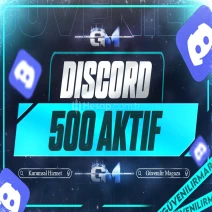 Discord 500 Online Üye - Hızlıca