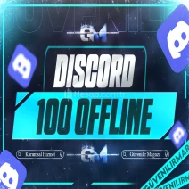 Discord 100 Offline Üye - Hızlıca