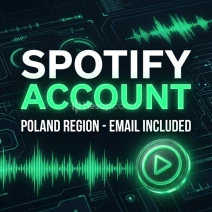 Spotify Hazır Hesap Polonya Bölge Mail Dahil