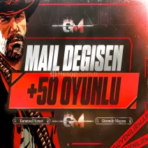 Epic Games +50 Oyunlu Mail Değişen Hesap
