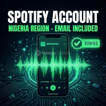 Spotify Hazır Hesap Nijerya Bölge Mail Dahil