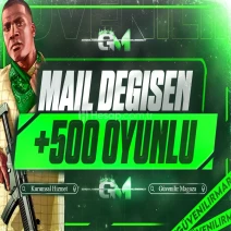 Epic Games +500 Oyunlu Mail Değişen Hesap