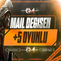 Ubisoft +5 Oyunlu Mail Değişen Hesap