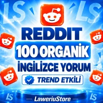 💎(ORGANİK) REDDİT 100 İNGİLİZCE YORUM