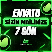 (SİZİN MAİLİNİZE) 7 GÜN | ENVATO ELEMENTS | KİŞİSEL