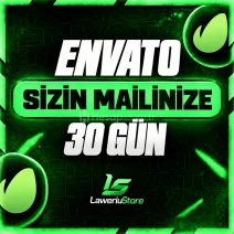 (SİZİN MAİLİNİZE) 30 GÜN | ENVATO ELEMENTS | KİŞİSEL