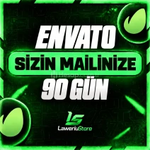(SİZİN MAİLİNİZE) 90 GÜN | ENVATO ELEMENTS | KİŞİSEL