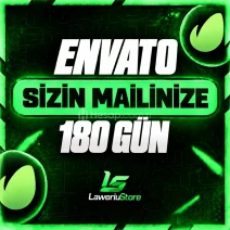 (SİZİN MAİLİNİZE) 180 GÜN | ENVATO ELEMENTS | KİŞİSEL