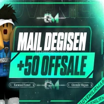 Roblox 50+ Offsale Mail Değişen Hesap