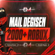 Roblox 2000+ Envanter Değerli Mail Değişen Hesap
