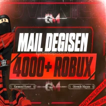 Roblox 4000+ Envanter Değerli Mail Değişen Hesap
