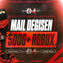 Roblox 5000+ Envanter Değerli Mail Değişen Hesap