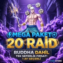 ENELSTORE | Blox Fruits 20 RAİD Mega Paket