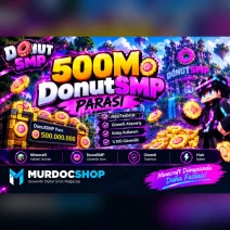 DonutSMP 500M Money - SERİ- UCUZ