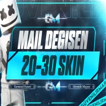 Fortnite 20-30 Skin Mail Değişen Random Hesap