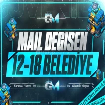 Clash of Clans TH 12-18 Mail Değişen Hesap