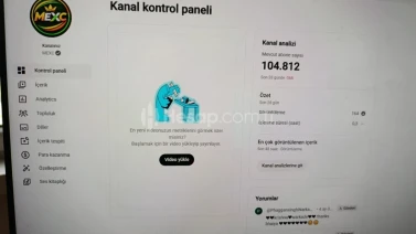 💎 104 BİN ABONELİ 🔥 MAVİ TİKLİ UYGUN FİYATLI KANAL ⭐