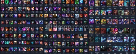 LoL Hesabı  TR  Elmas 4  257 Şampiyon  345 Kostüm