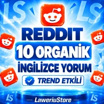 💎(ORGANİK) REDDİT 10 İNGİLİZCE YORUM